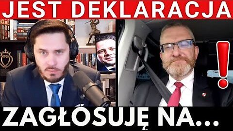 JEST deklaracja! Grzegorz Braun 01.06.2025 zagłosuje na Karola Nawrockiego (29.05.2025)