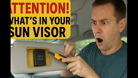 Attention! What's in your sun visor