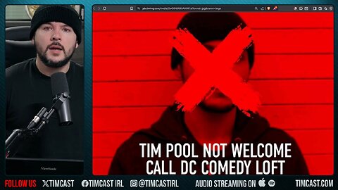 TIM POOL SHOW CANCELED, Leftists Get DC Comedy Loft To CANCEL Shows With Matan Even, Angry Cops