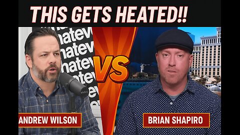 AVD Live! Andrew Wilson Humiliates Brian Shapiro On Ethics.