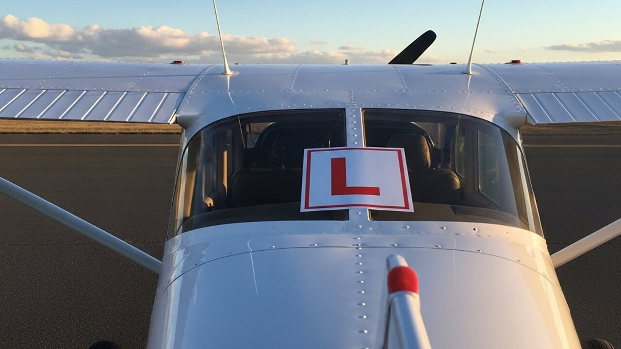Flight school dropout takes on the skies!