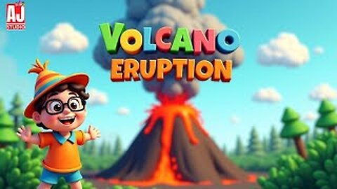🌋 Volcano Experiment at Home | Easy Science for Kids😊