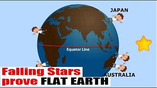Falling Stars Prove FLAT EARTH