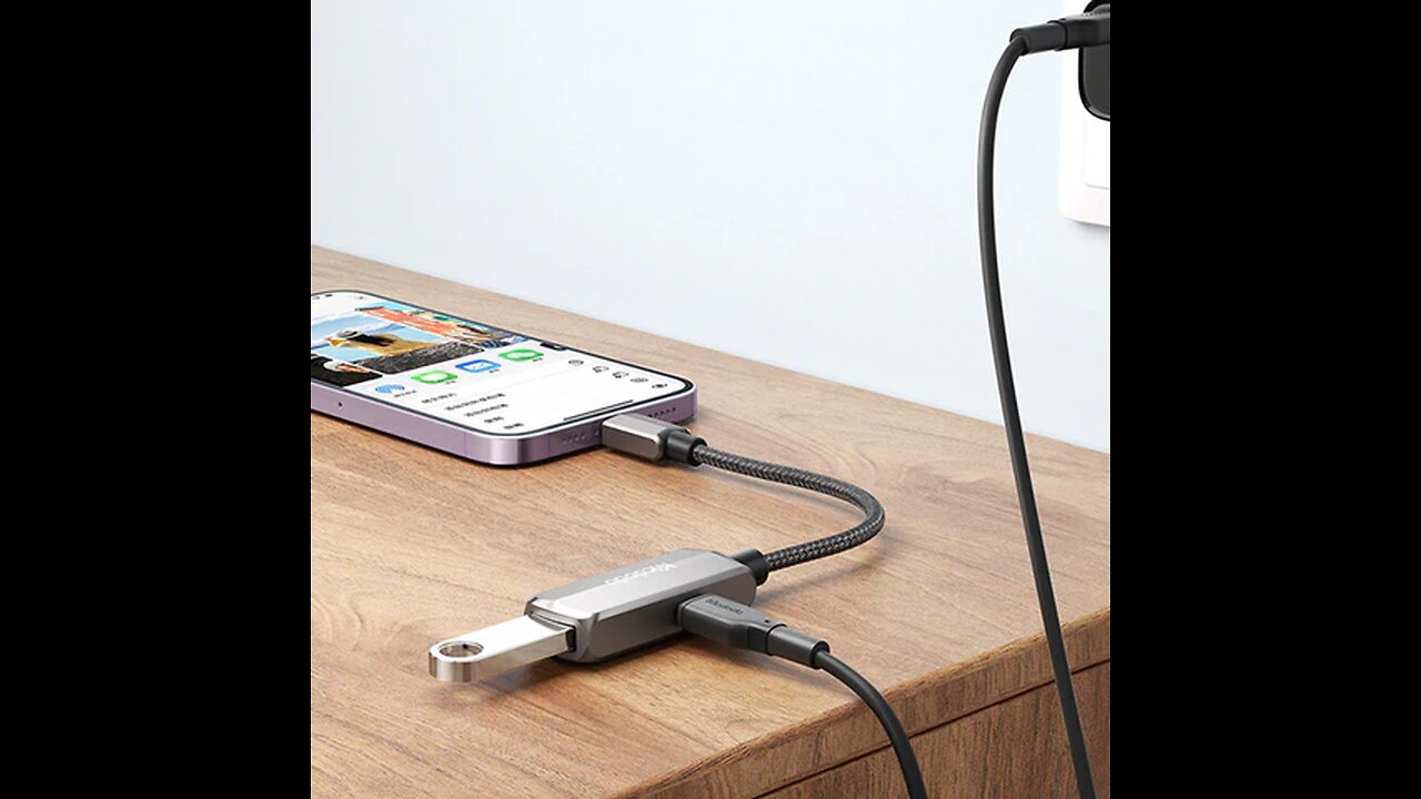 External OTG Adapter For iPhone