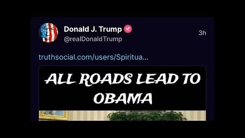 President Trump suggests Obama may be GITMO'd for military Tribunal and many people Hillary'd!