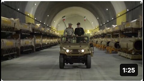 "Unveiled: Iran's Massive Missile City Capable of Targeting US Assets in the Region"