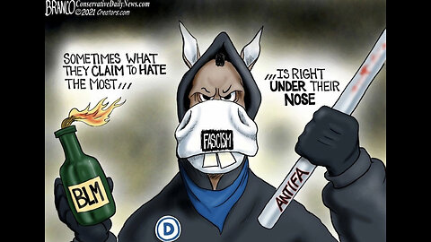 liberal democrat cult fake news lie paid blm antifa rioters block ICE agent resist arrest try to run