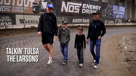 Talkin' Tulsa: Take A Lap With The Larsons Kyle, Audrey And Owen (1/2/2026)