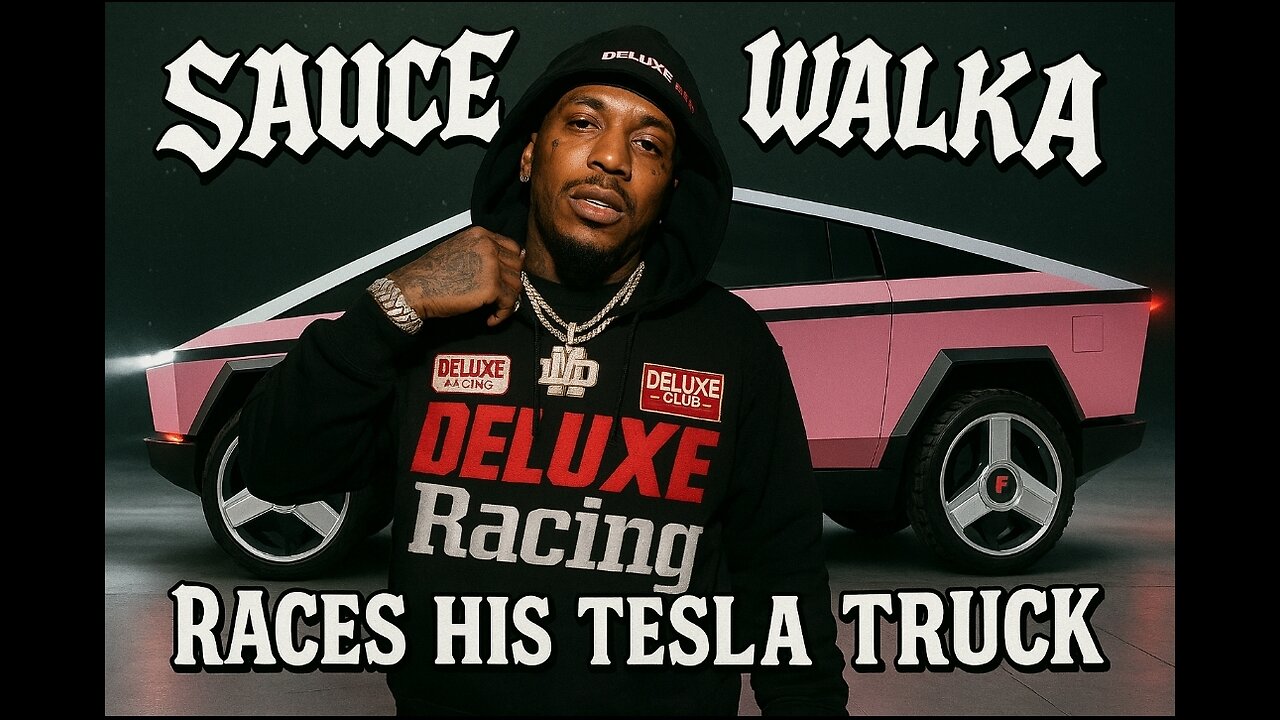 Texas Heat Meets Tesla Speed! Sauce Walka Ain’t Playing on the Road!
