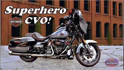 2025 Harley CVO Street Glide - BAT$H!T Superhero Bike!