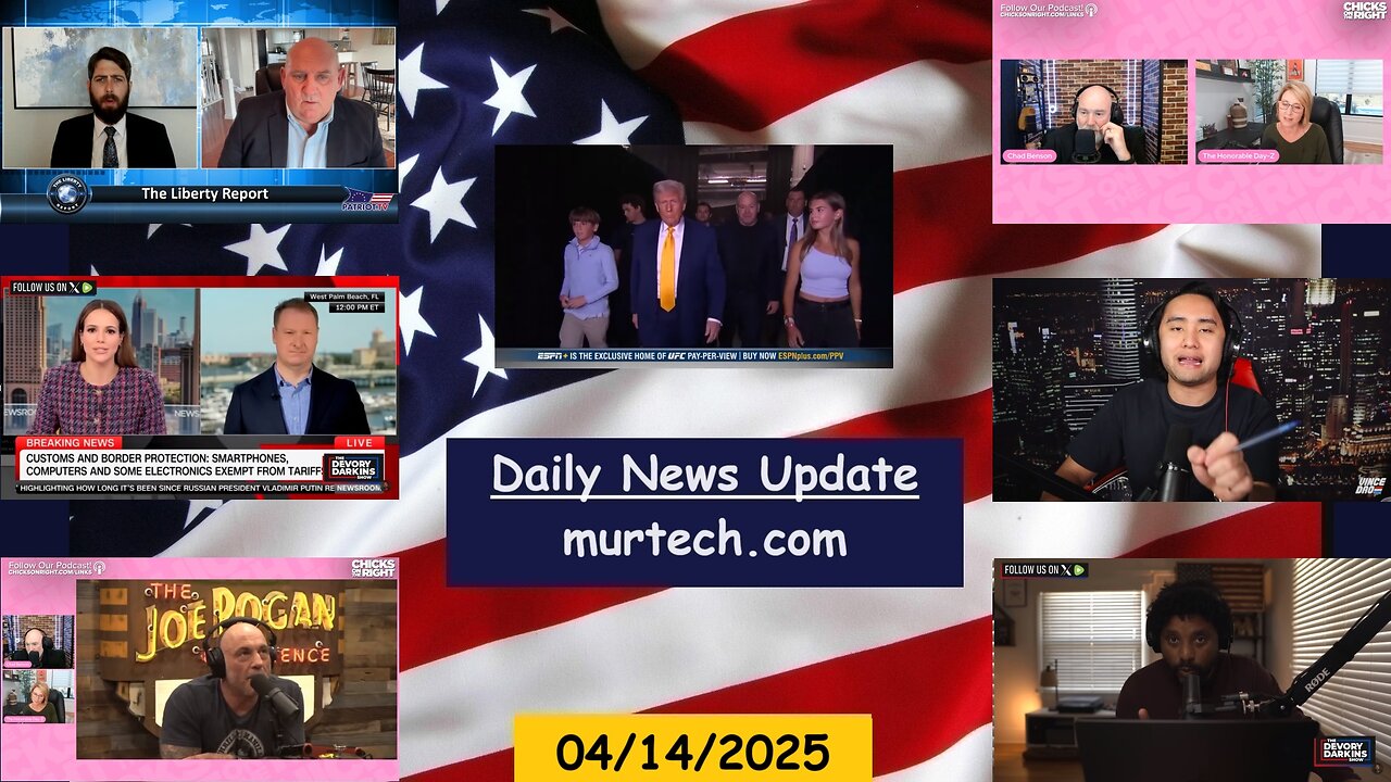 Alex Newman: Axe Tax, Chicks On Right: Tax Idea, Devory Darkins: Tariff Update, Vince Dao: Crowd ERUPTS | EP1532