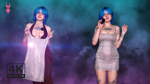 Shining Like a Disco Ball! ✨ Stunning Silver Dress Try-On