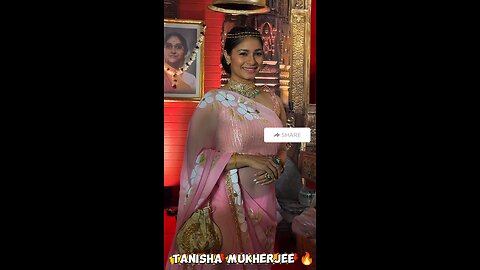 Bollywood Actress Tanisha at Durga Pooja 🔥❤️🌹