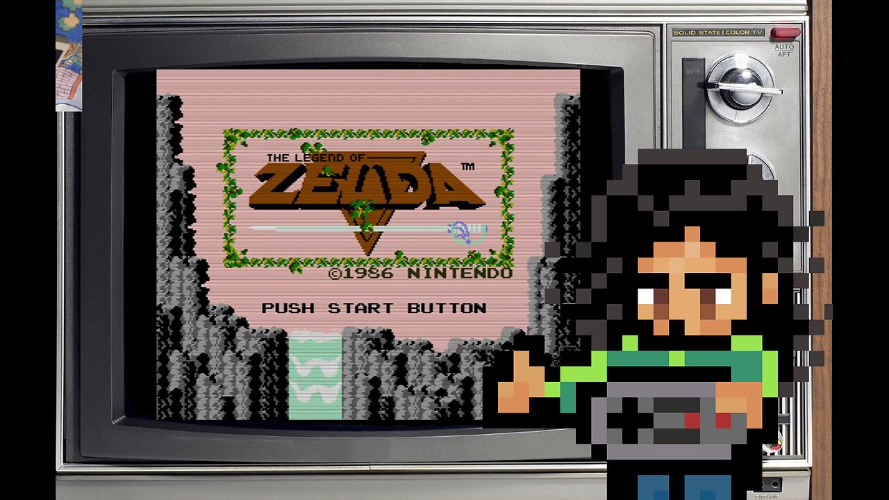 The Legend of Zelda (1986) NES Playthrough.