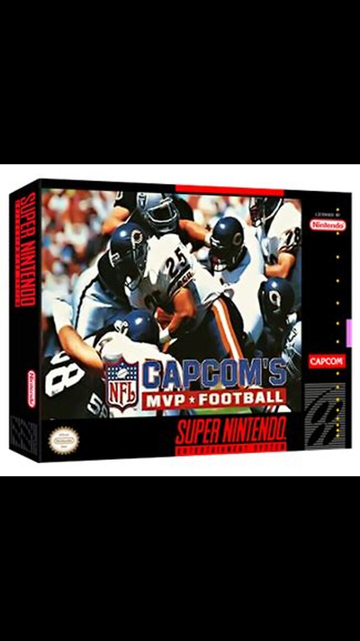 Snes Rom Capcom MVP Football is a retro game