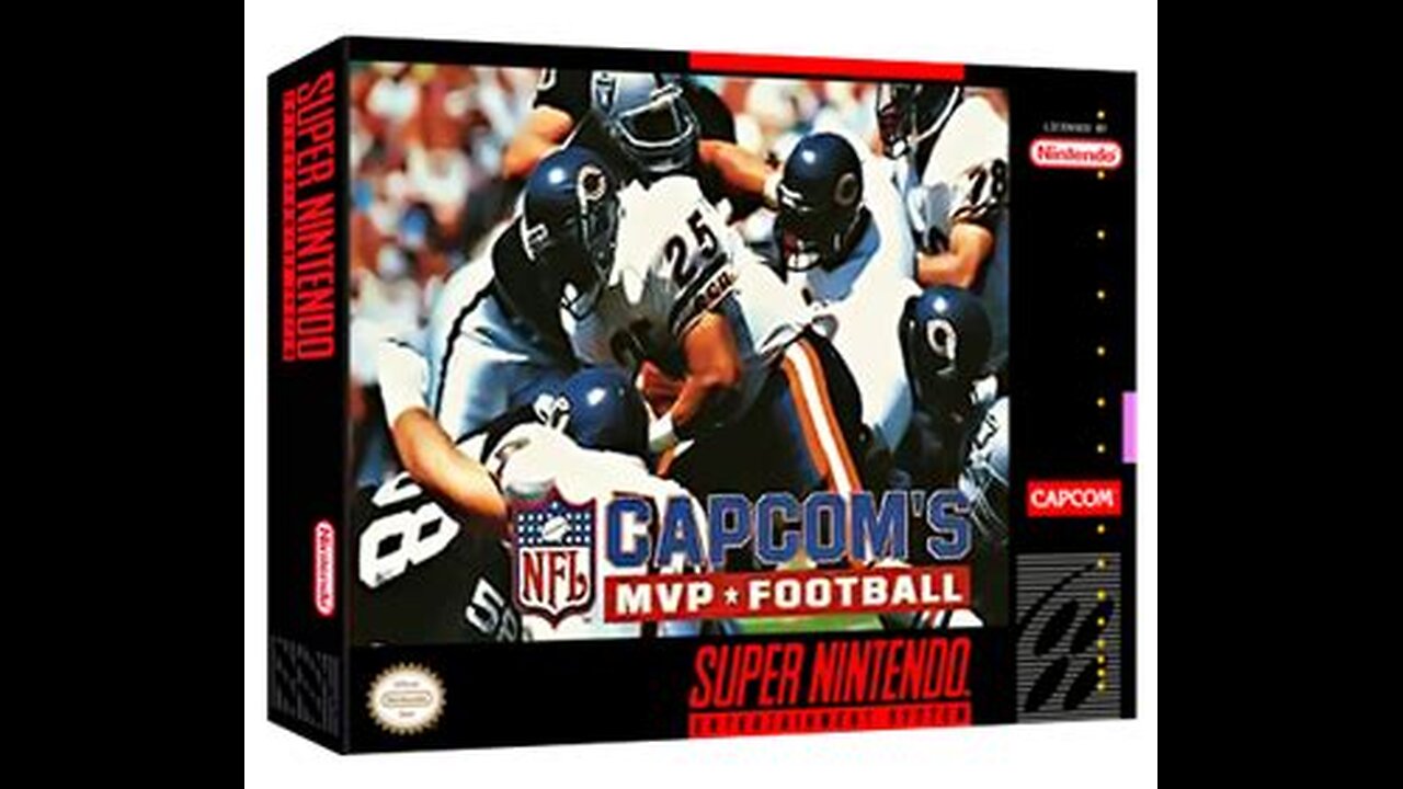 Snes Rom Capcom MVP Football is a retro game