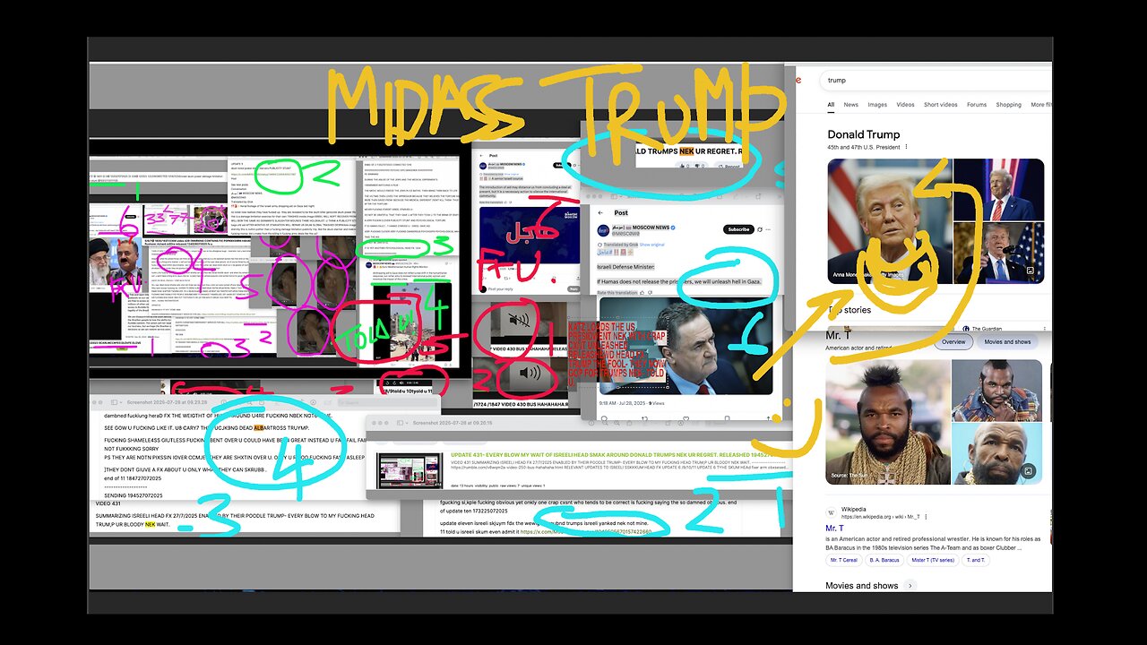 (3 @1235 SPECIAL RELEASE VID 432 POPK0RN KKKATZZ STAY GLUED) 1/2 @ 0931/1043 SKUM KATZ LOADS TRUMPS NEKKK HAHAH TOLD YA VIDEO 431- EVERY BLOW MY WAIT OF ISREELI HEAD SMAK AROUND DONALD TRUMPS NEK UR REGRET. RELEASHED 194527072025