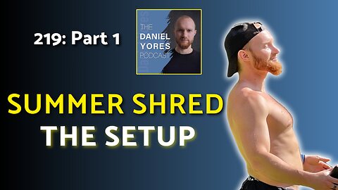 219: Summer Shred (Aggressive Fat Loss) Pt 1: The Setup
