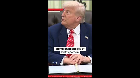 President Trump Addresses Question on Potential Diddy Pardon. #Trump #Diddy #Pardon #JapdMedia
