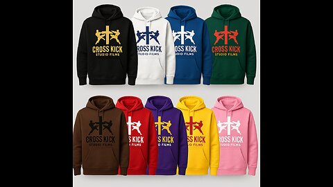 Cross kick Studio Films Hoodies
