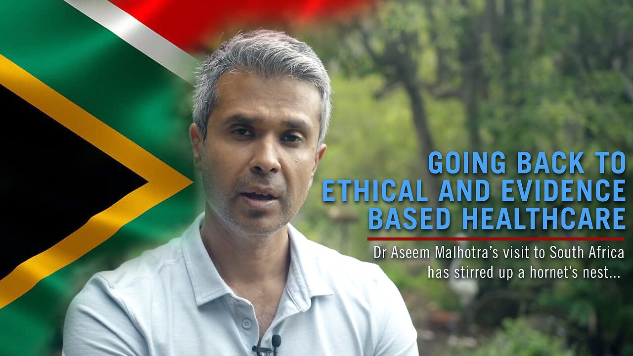 DR ASEEM MALHOTRA - Visit to SA stirred up a hornet's nest