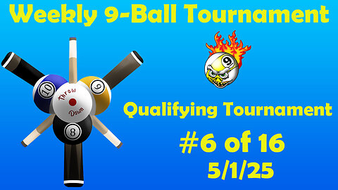 DBM Weekly 9-Ball Tournament