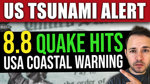 BREAKING: Tsunami ALERT - US West Coast WARNING