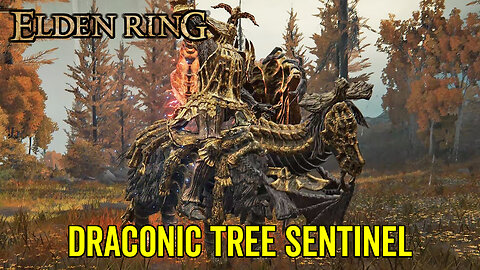 Draconic Tree Sentinel - Elden Ring Boss Fight