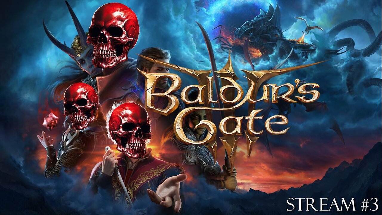 Baldur's Gate 3 - Stream #3: Tough Decisions
