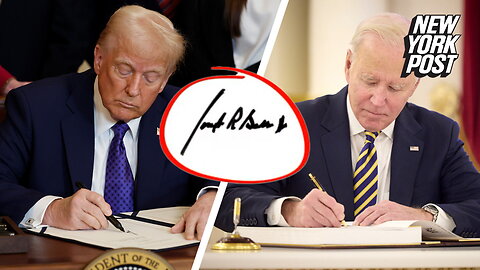 Joe Biden and Donald Trump's autopen drama, explained