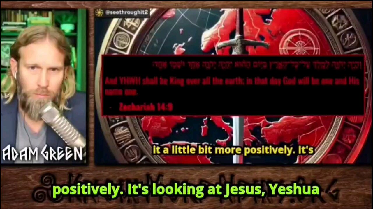 Adam Green lays out the Christian conspiracy (KMN & seethroughit2 on X)