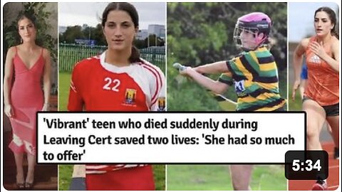 This young lady was the epitome of great health ... until she dropped dead.