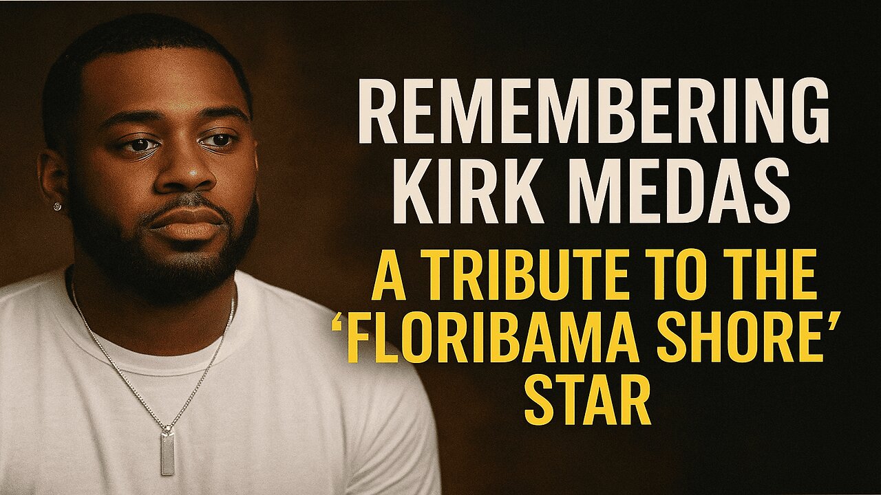 Remembering Kirk Medas A Tribute to the Floribama Shore Star | NEWSDRIFT