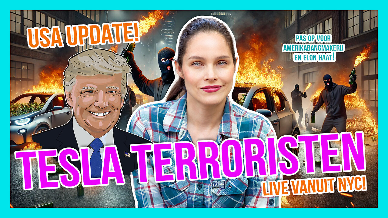 š„TESLA TERRORISTENš„- LONNEKE TALKS USA