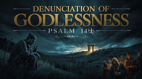 DENUNCIATION OF GODLESSNESS (PSALM 14) ~ JAZZ CROONER MUSIC VIDEO