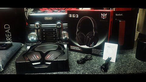 ALIEXPRESS CHINA ONIKUMA B60 WIRELESS GAMING HEADSET🎧 FANTASTIC LOW 💲 VERY LONG 🔋 GREAT SOUND 👂🎵🎶🔊📱