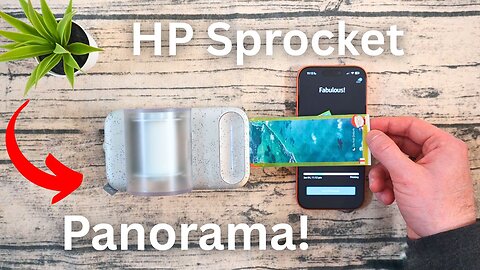 HP Sprocket Panorama REVIEW! Print Labels, Stickers, and MORE!