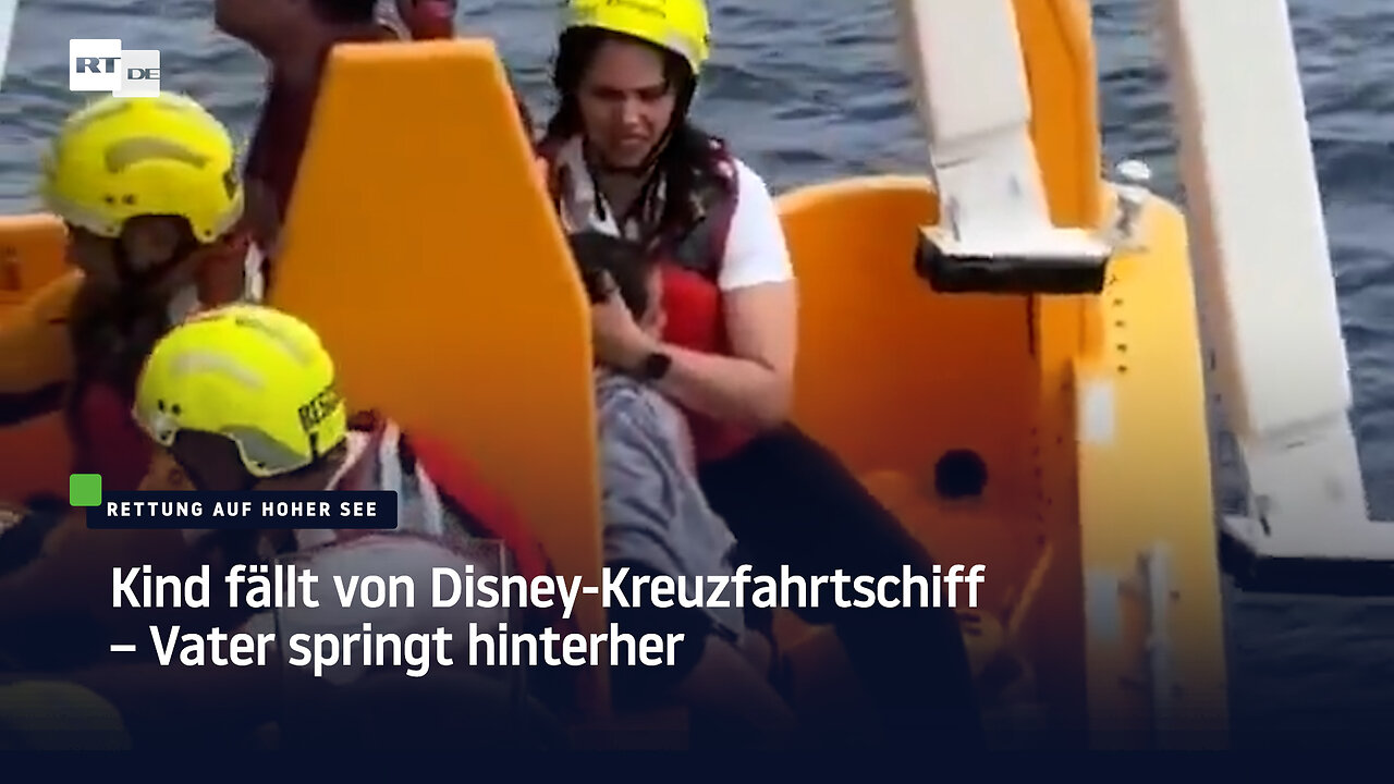 Kind fällt von Disney-Kreuzfahrtschiff – Vater springt hinterher