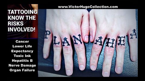 WARNING Tattoos Lower Life Span Increase Cancer Risk Toxic Ink Get Stuck In Dermis Lymph Nodes Liver