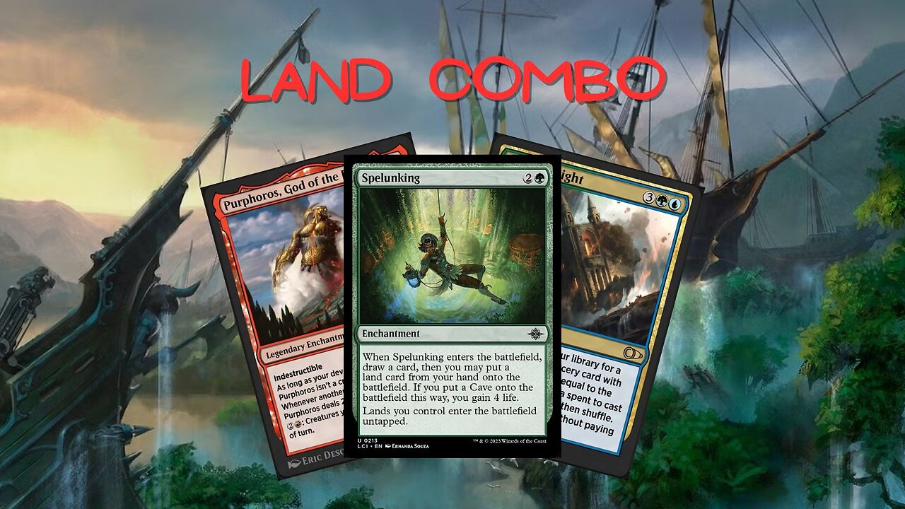 Land Combo | Magic the Gathering Arena | Tarkir Dragonstorm | Pioneer Gameplay