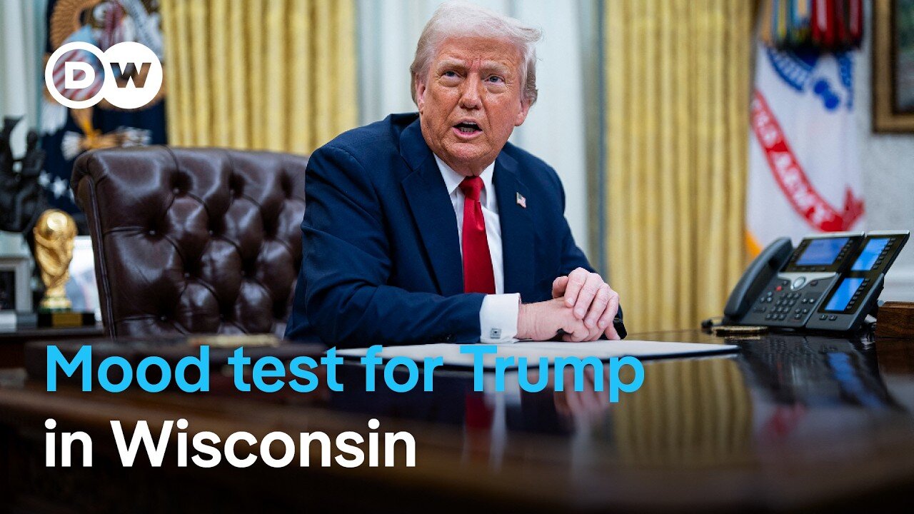 US president Trump faces test in Wisconsin Supreme Court vote | DW News