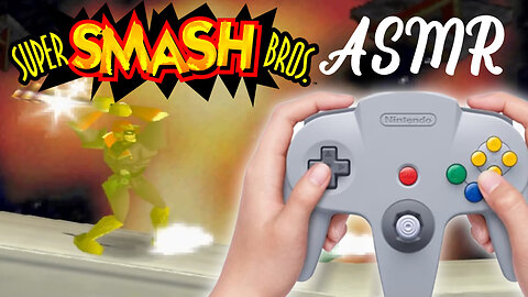 ASMR Controller Sounds vs Level 9 CPU – Smash Bros N64