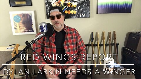 Red Wings Report - Dylan Larkin needs a winger, badly