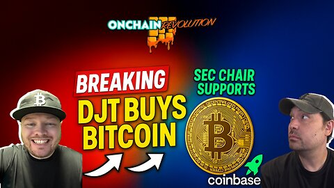 BREAKING: Trump’s $DJT Buys Bitcoin! SEC Chair Supports It?! + Coinbase Futures LIVE 🚀