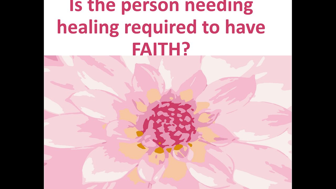 April 21 (Year 4) Does the person asking for healing need faith? - Tiffany Root & Kirk VandeGuchte