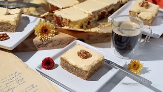 Walnut Cake Agnes (Agnesa). From My Mom's Old Notebook