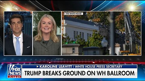Karoline Leavitt: Trump's Ballroom Is Getting Fake Outrage