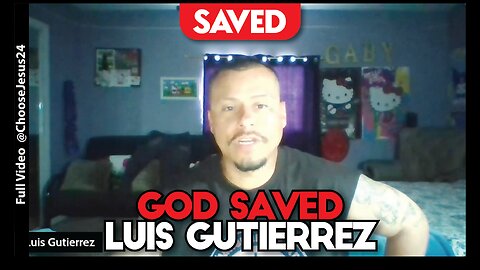 SAVED: Gang life and prison from age 14, until he chose God and his life changed.