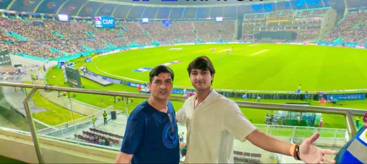 Sahil joshi blogs IPL MATCH dekha first time, maja aagya
