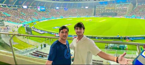 Sahil joshi blogs IPL MATCH dekha first time, maja aagya